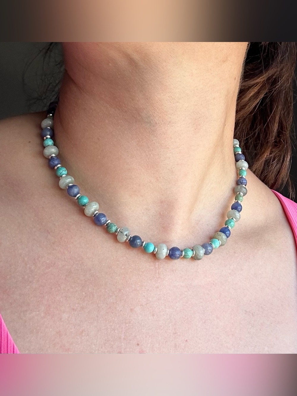 Handcrafted Gemstone Choker